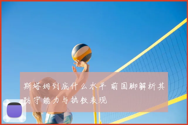 斯塔姆到底什么水平 前国脚解析其防守能力与执教表现